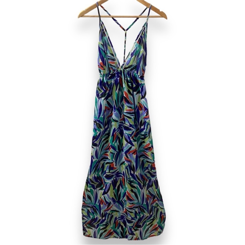 Boohoo Medium Sheer Beachy Maxi Dress